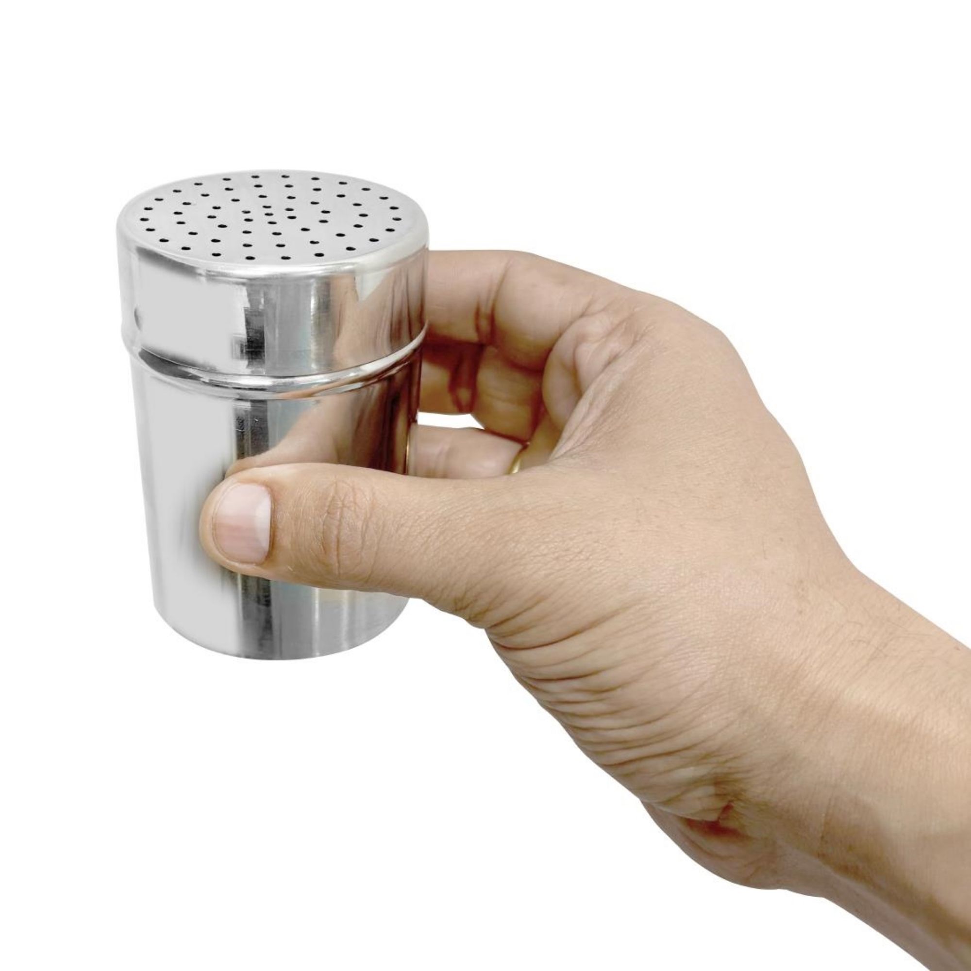 Picture of Nisbets Essentials 8oz Dredger with 1.5mm Holes