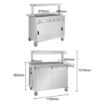 Picture of Buffalo Mobile Servery with Solid Heated Top 3x 1/1 GN
