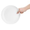 Picture of Olympia Chia Plates White 200mm (6 Pack)