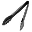 Picture of Nisbets Essentials 9" Polycarbonate Tongs Black (6 Pack)