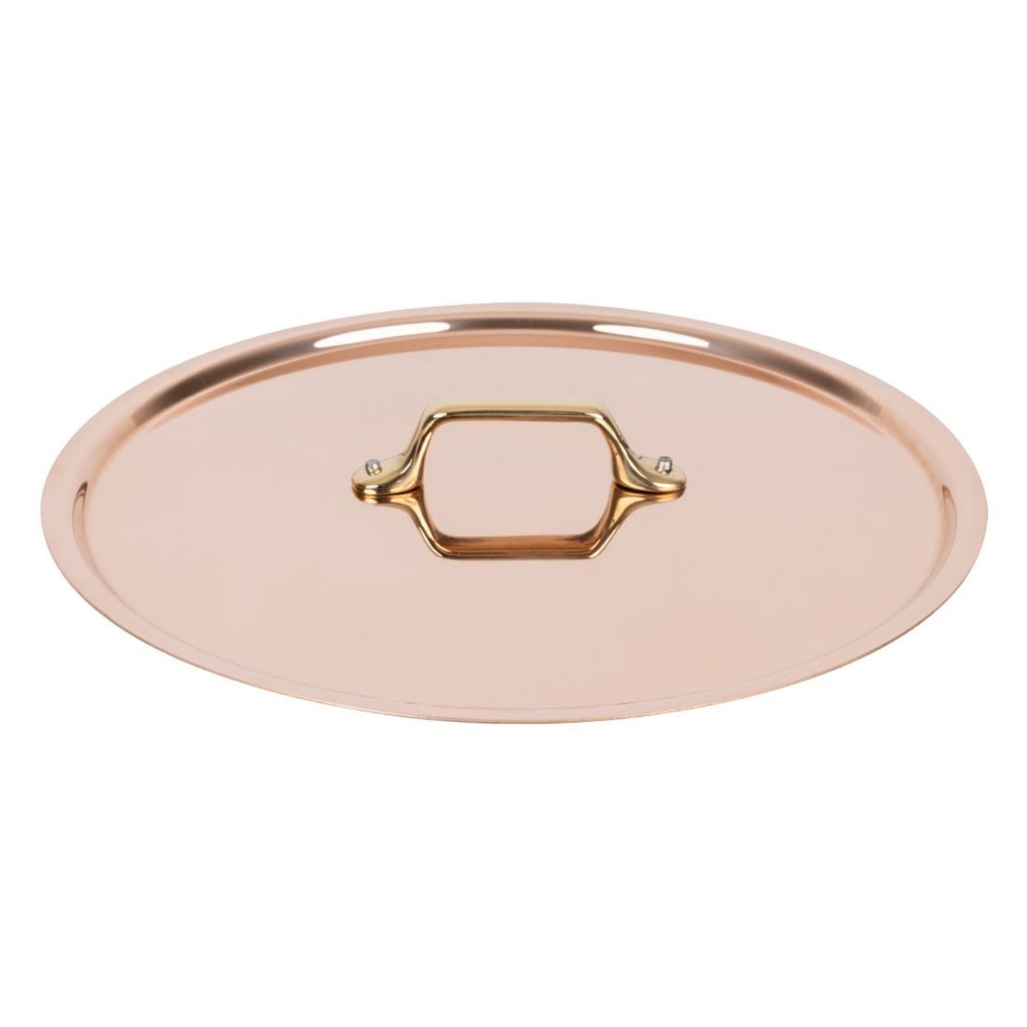 Picture of De Buyer Inocuivre Lid with Brass Handle 28cm