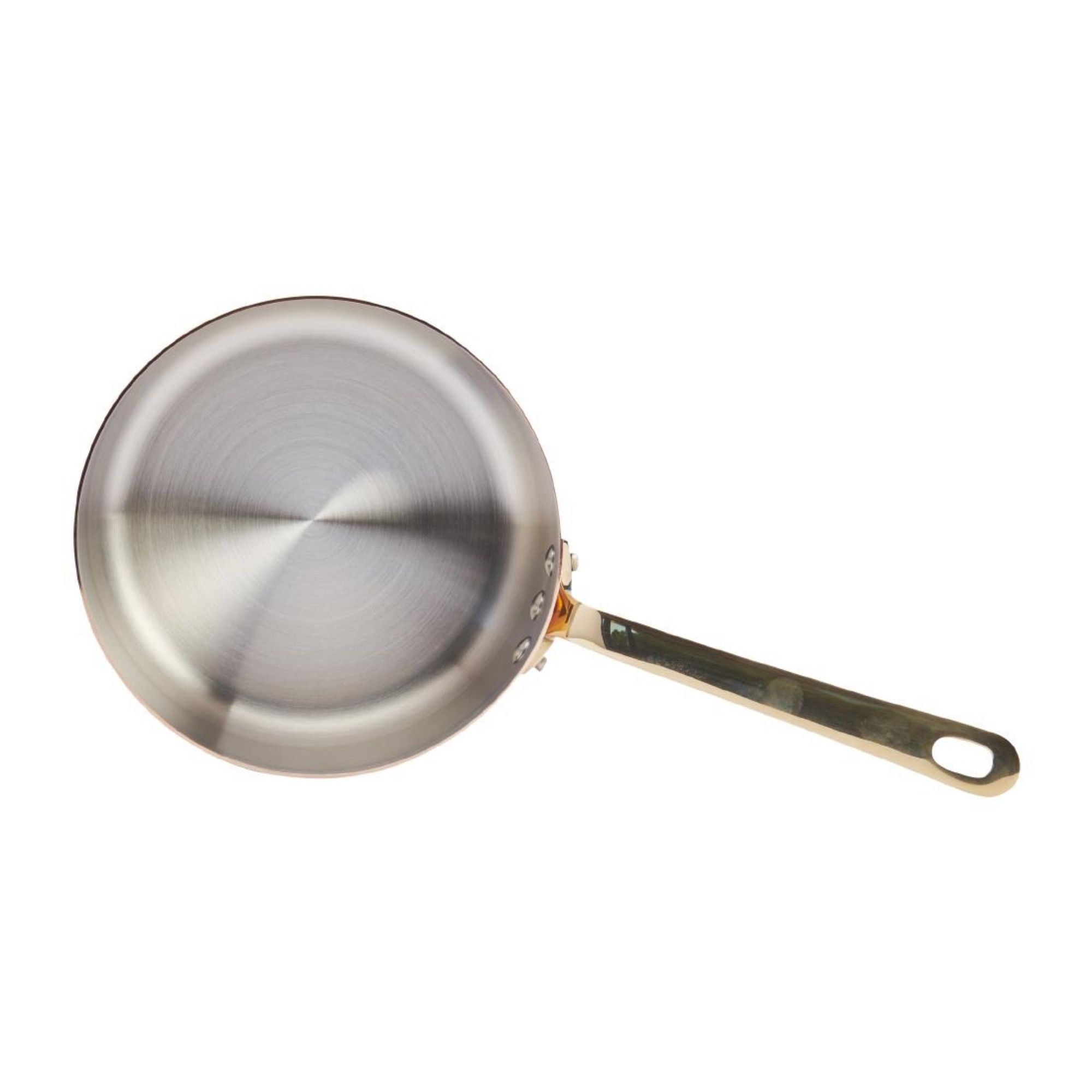 Picture of De Buyer Inocuivre Saucepan with Brass Handle 18cm