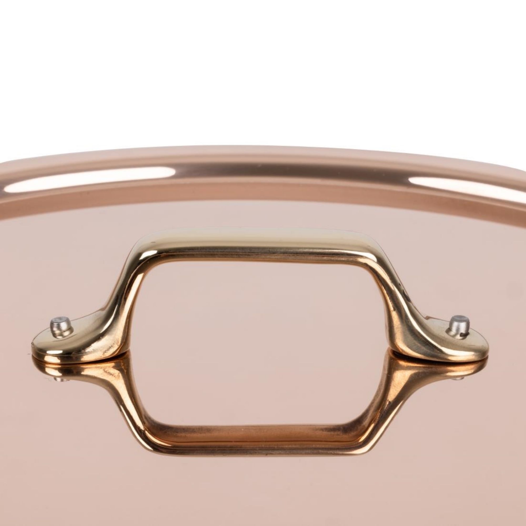 Picture of De Buyer Inocuivre Lid with Brass Handle 28cm