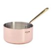 Picture of De Buyer Inocuivre Saucepan with Brass Handle 16cm