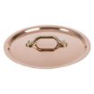 Picture of De Buyer Inocuivre Lid with Brass Handle 16cm