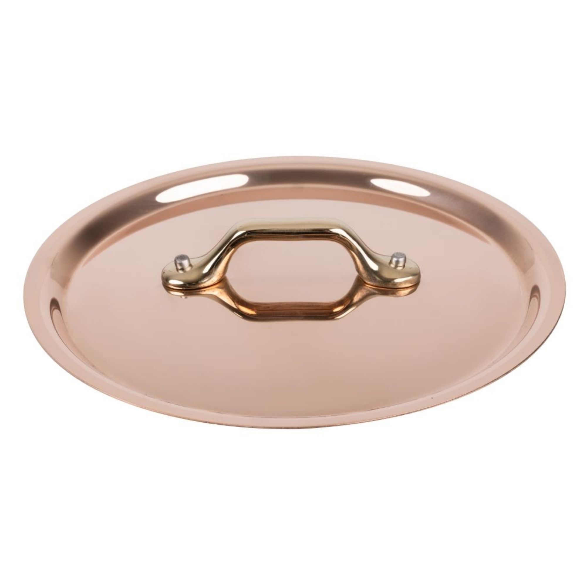 Picture of De Buyer Inocuivre Lid with Brass Handle 16cm