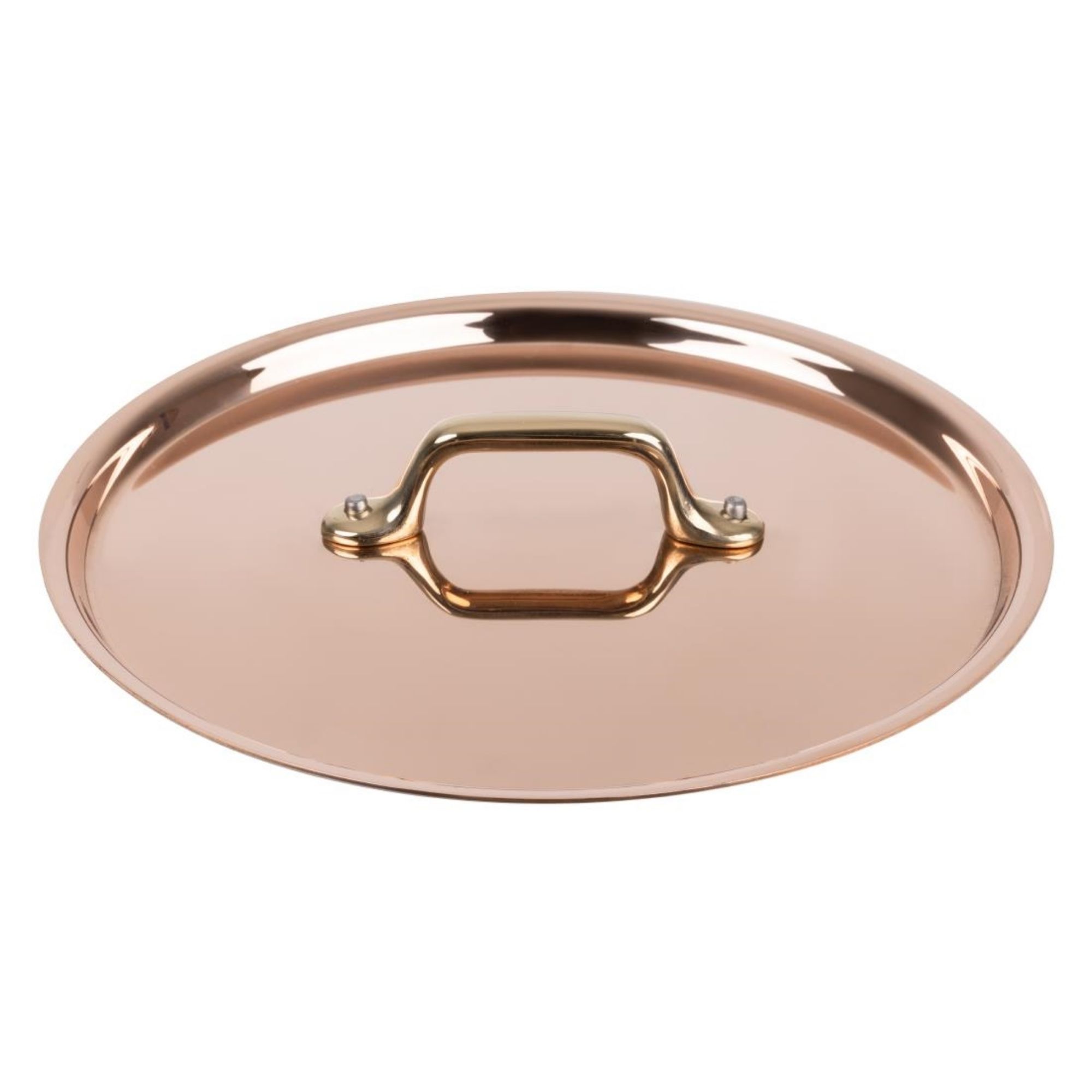 Picture of De Buyer Inocuivre Lid with Brass Handle 20cm