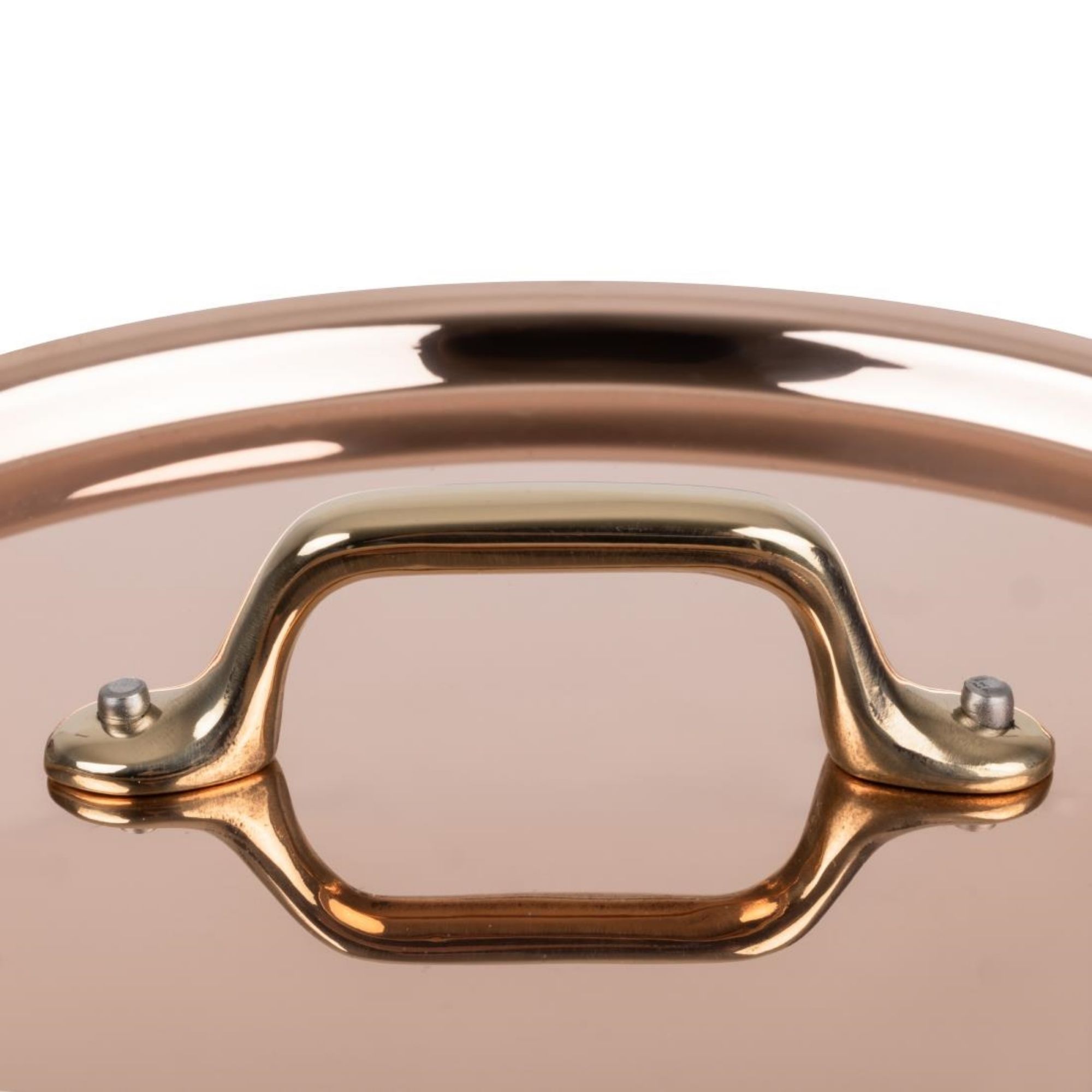 Picture of De Buyer Inocuivre Lid with Brass Handle 20cm