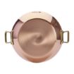 Picture of De Buyer Inocuivre Round Dish with Brass Handles 24cm