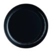 Picture of Luminarc Cottage Black Dinner Plates 250mm (24 Pack)