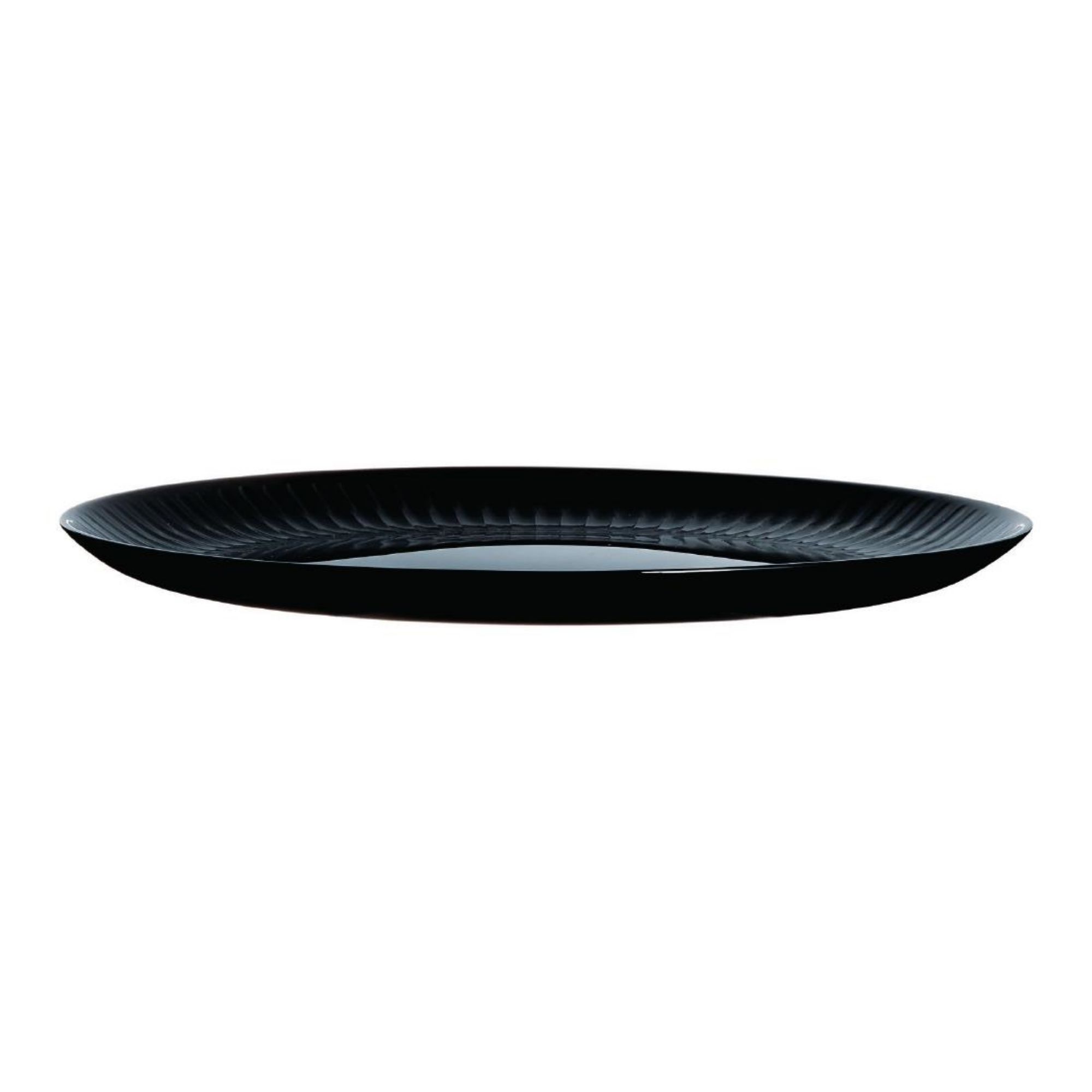 Picture of Luminarc Cottage Black Dinner Plates 250mm (24 Pack)