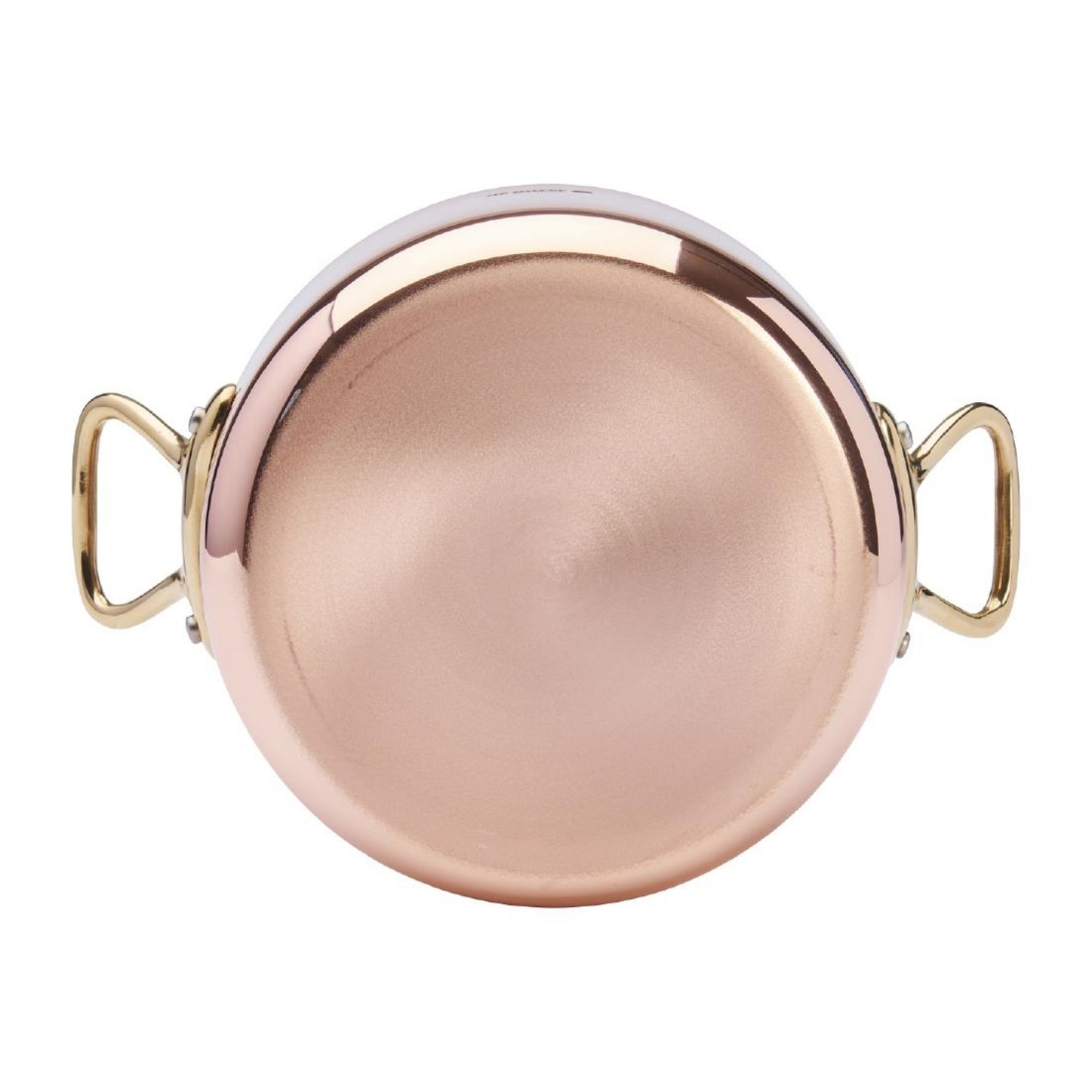 Picture of De Buyer Inocuivre Round Stewpan with Lid Brass 16cm