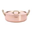 Picture of De Buyer Inocuivre Saute Pan with Lid Brass 28cm