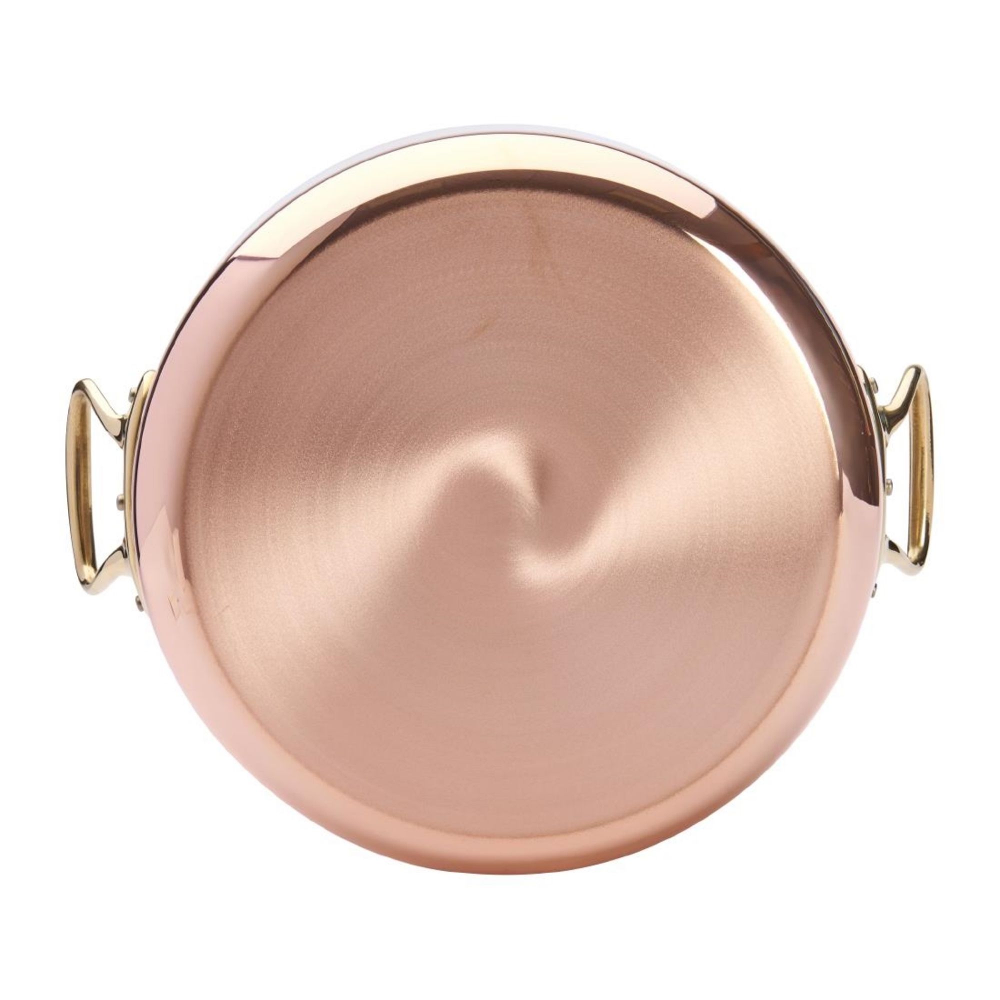 Picture of De Buyer Inocuivre Saute Pan with Lid Brass 28cm