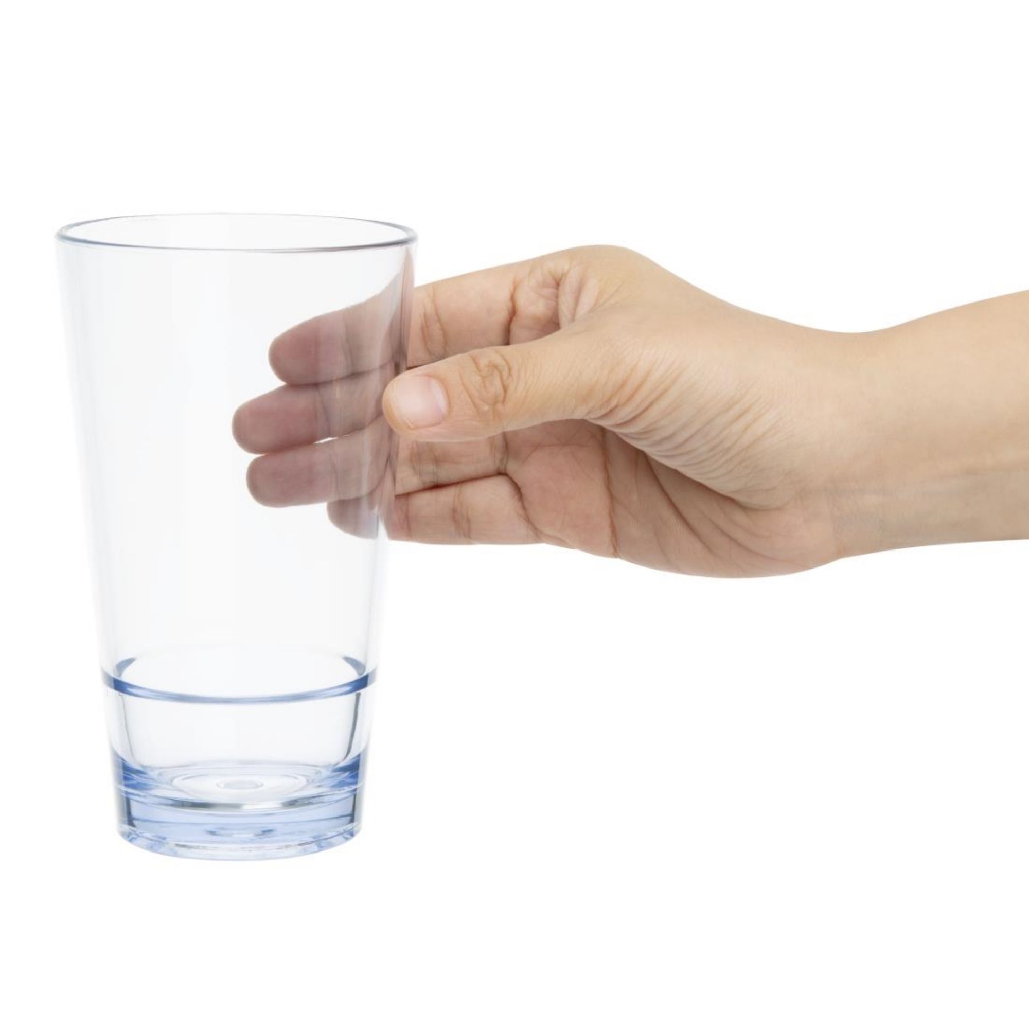 Picture of Olympia Kristallon Polycarbonate Stacking Hi Ball Tumblers 420ml (6 Pack)