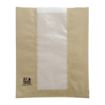 Picture of Fiesta Compostable Bread Bags with Glassine Window 266x215x88mm (1000 Pack)