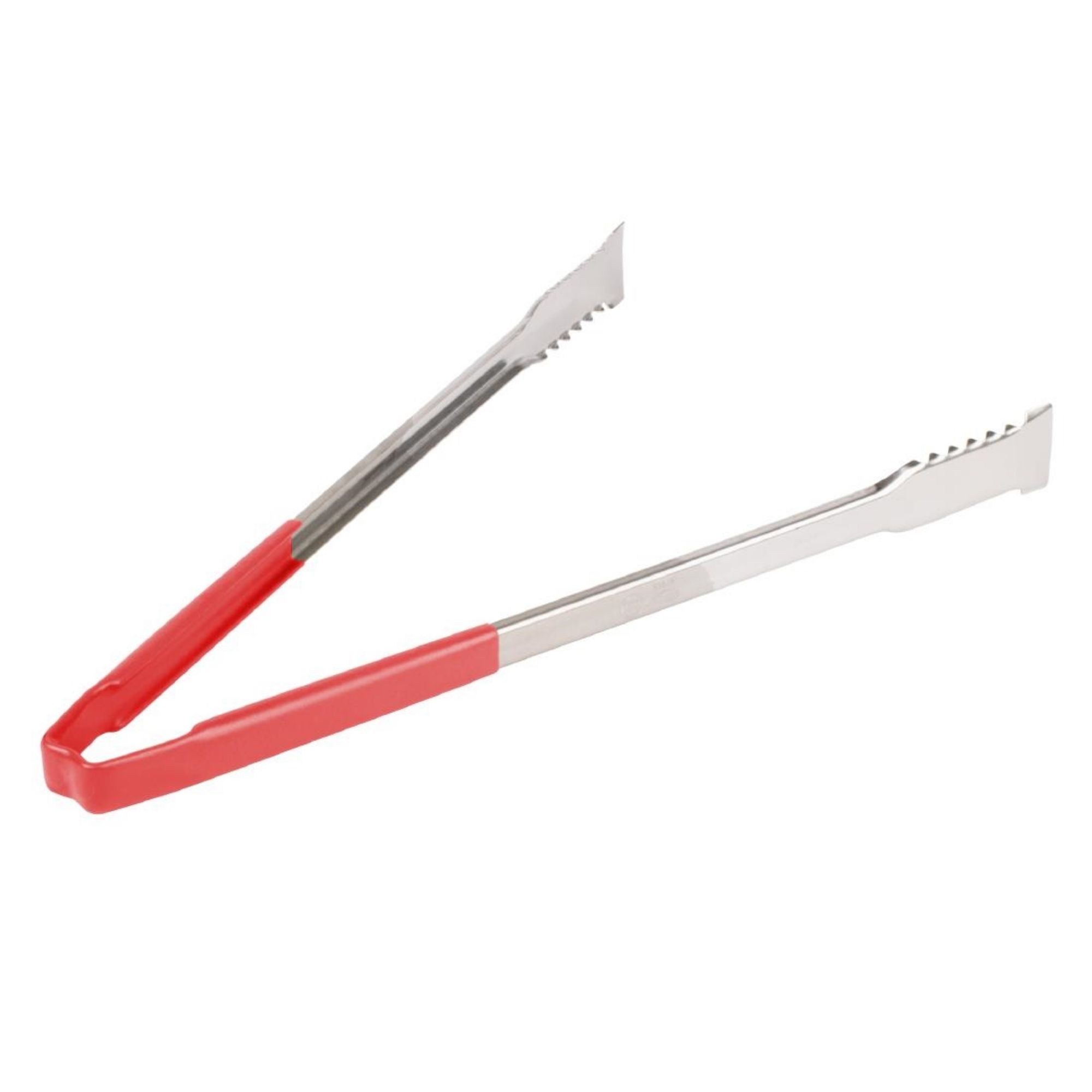 Picture of Vollrath Versagrip Tongs Flat Red 16''