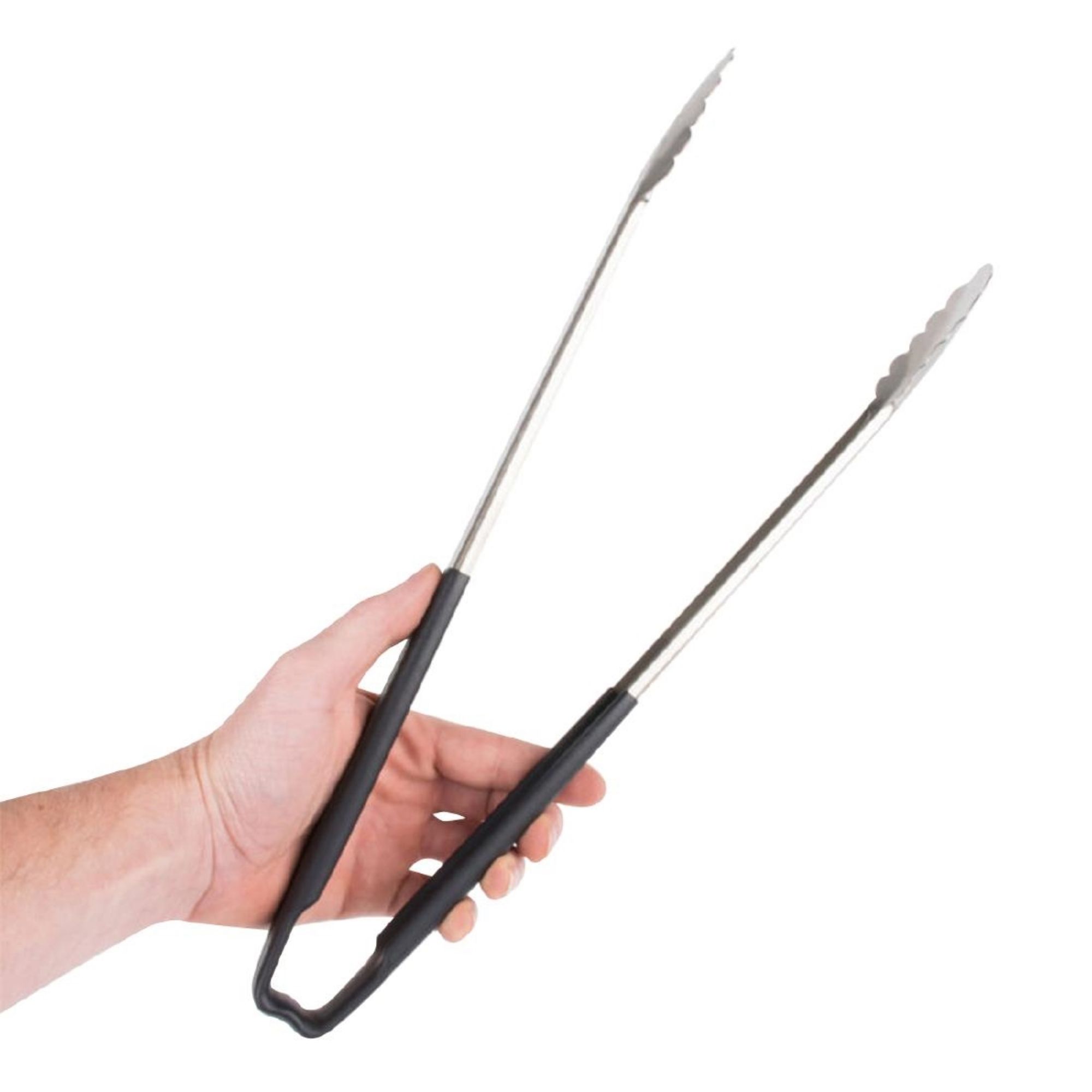 Picture of Vollrath Utility Grip Tongs Black 16"