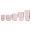 Picture of APS Linea Light Pink Drinking Cups 300ml (48 Pack)