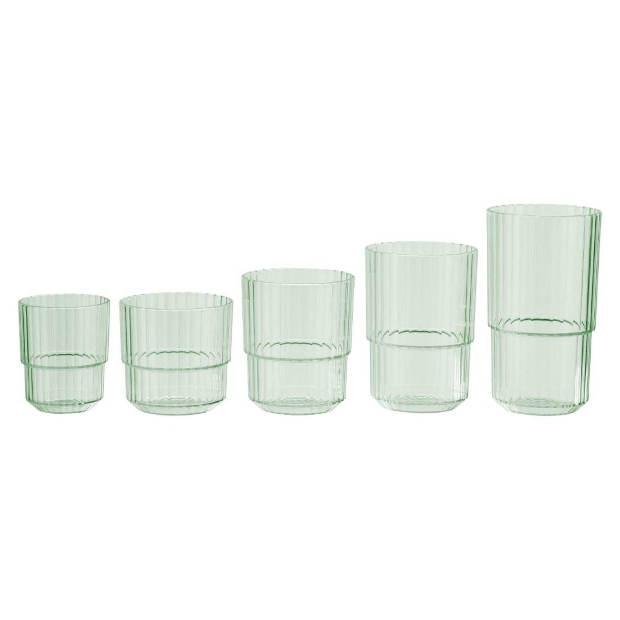 Picture of APS Linea Light Green Drinking Cups 300ml (48 Pack)