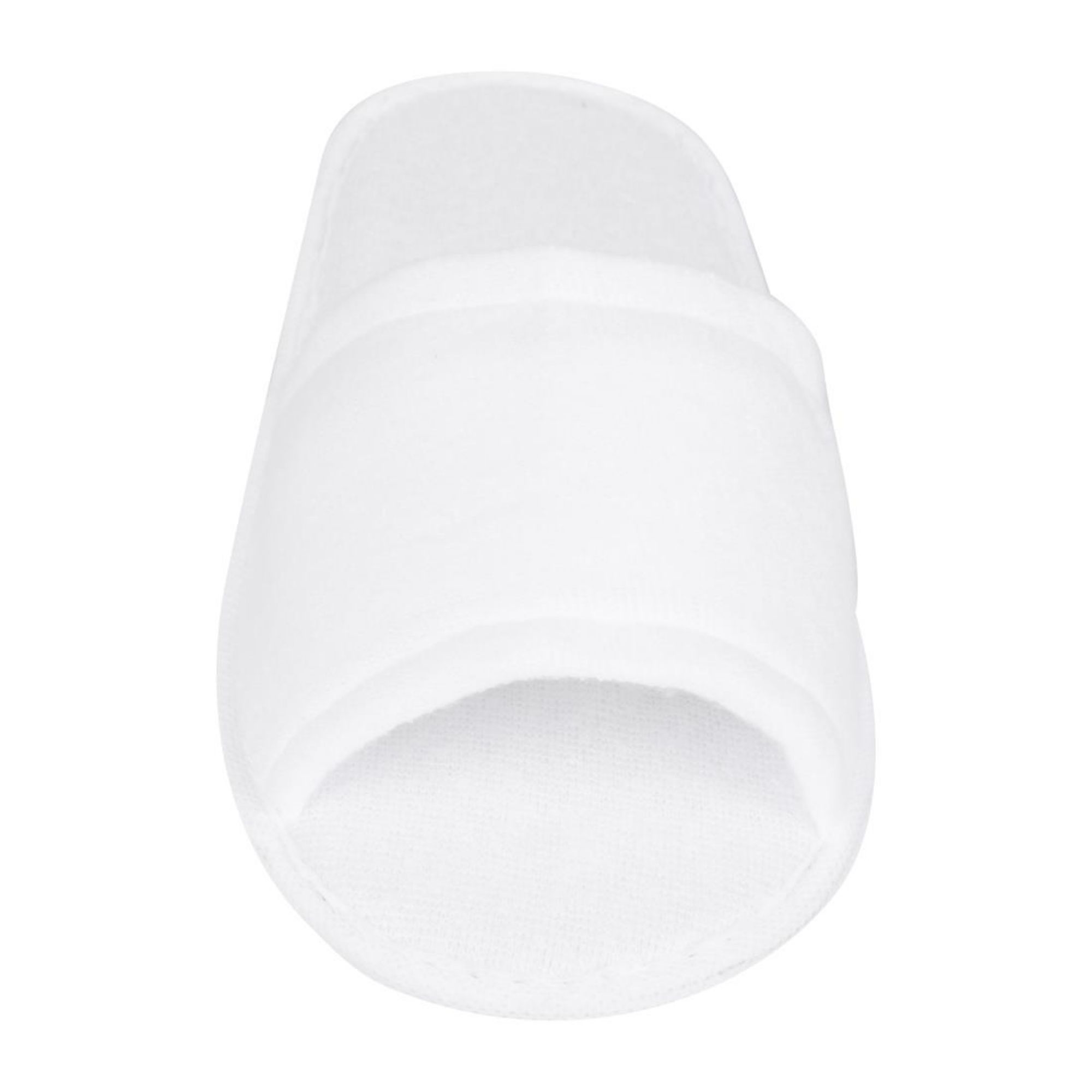 Picture of Mitre Essentials Slipperlite Open Toe Slippers White