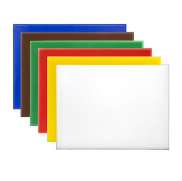 Picture of Hygiplas High Density 6-Piece Chopping Board Set 300x255x12mm
