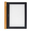 Picture of Securit Wood Spine American Style Menu Covers and Storage Box A4 Black