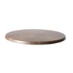 Picture of Werzalit Pre-drilled Round Table Top Rust Brown 700mm