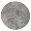 Picture of Werzalit Pre-Drilled Round Table Top Concrete 600mm