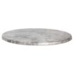 Picture of Werzalit Pre-Drilled Round Table Top Concrete 600mm