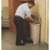 Picture of Rubbermaid Slim Jim Step-On Pedal Bin Beige 50Ltr