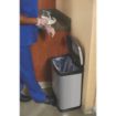 Picture of Rubbermaid Slim Jim Step-On Pedal Bin Stainless Steel 50Ltr