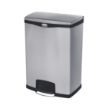 Picture of Rubbermaid Slim Jim Step-On Pedal Bin Stainless Steel 90Ltr