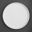 Picture of Olympia Whiteware Flat Round Plates 268mm (4 Pack)