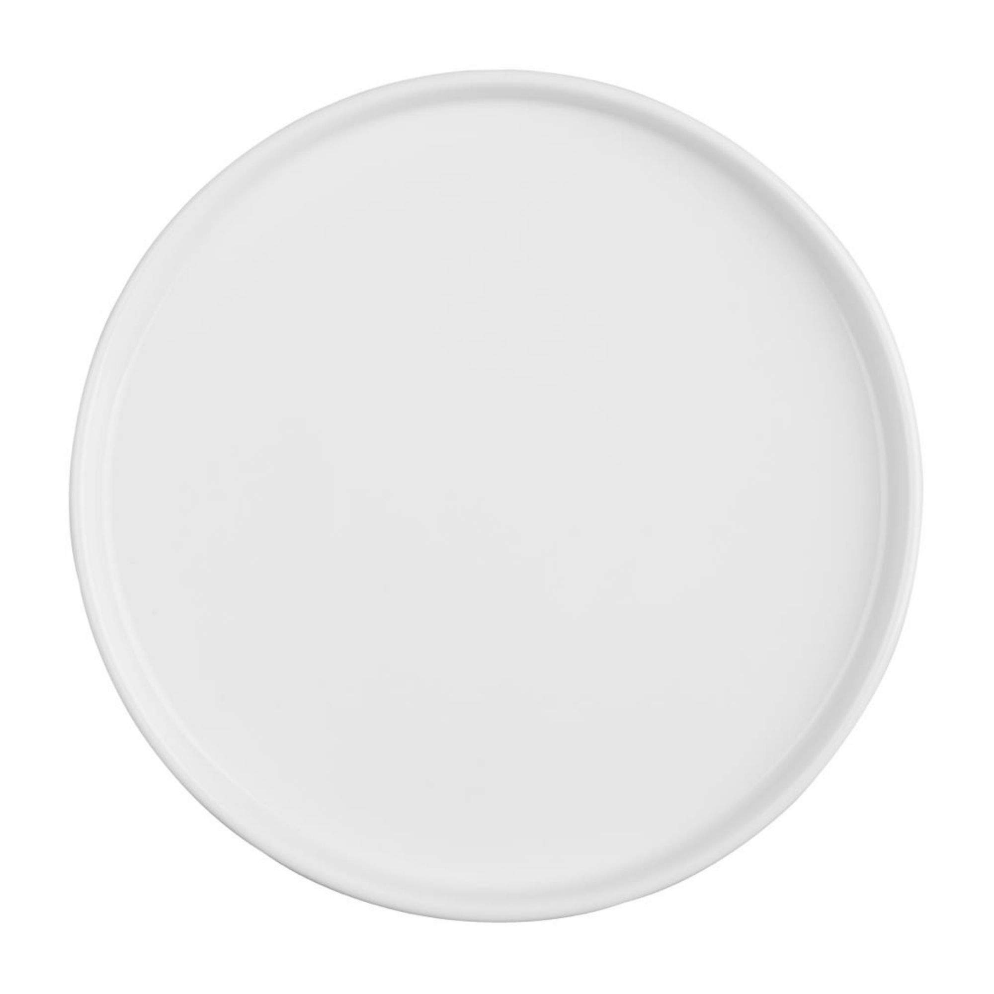 Picture of Olympia Whiteware Flat Round Plates 268mm (4 Pack)