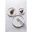 Picture of Olympia Whiteware Flat Round Plates 268mm (4 Pack)