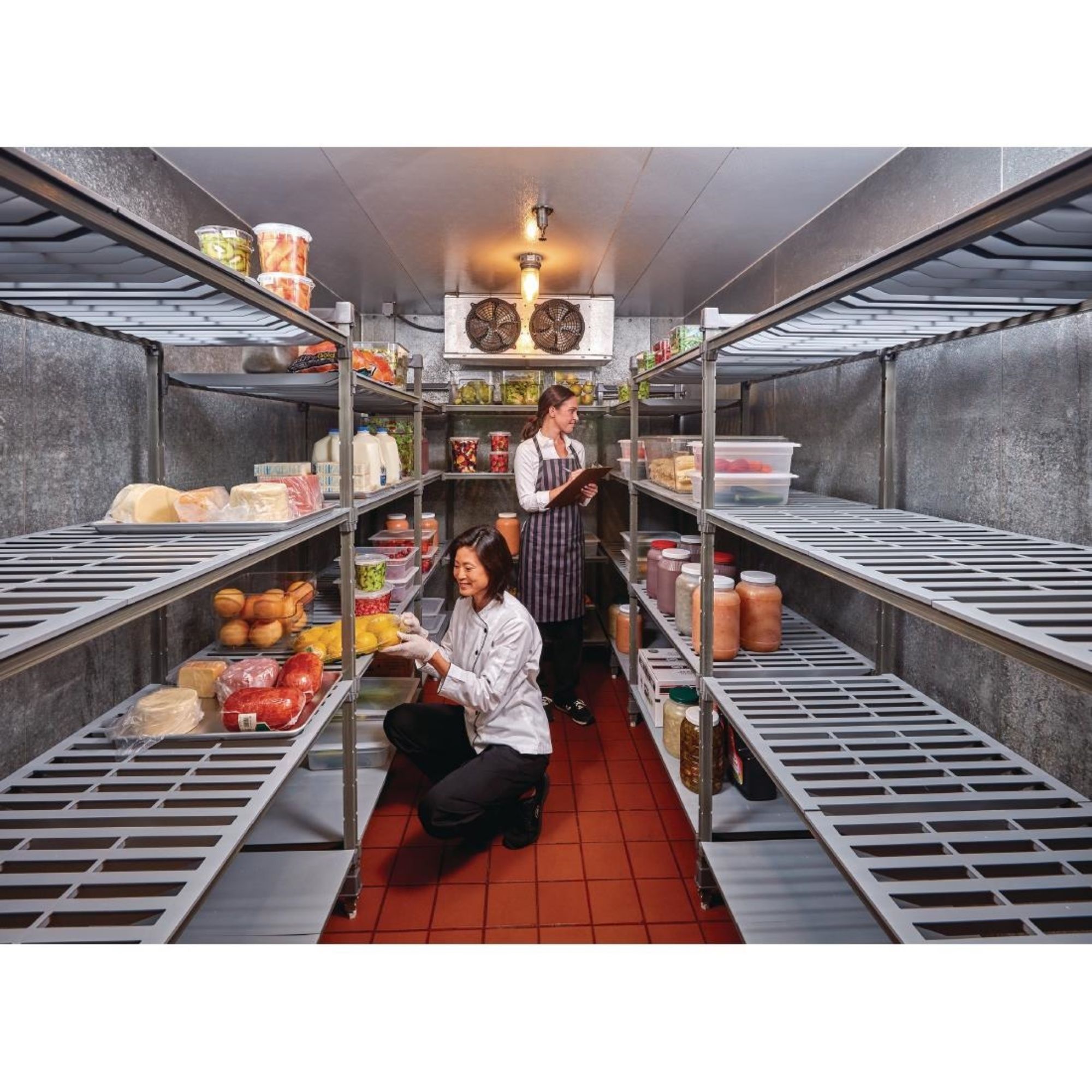Picture of Cambro Camshelving Basics Plus Add-On Unit 4 Tier With Vented Shelves 1630(H)x 1480(W)x 540(D)mm