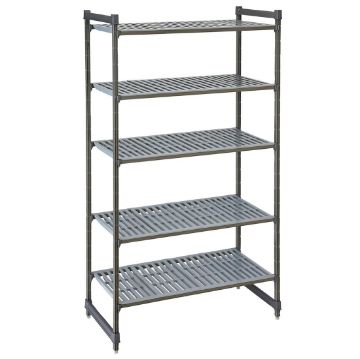 Picture of Cambro Camshelving Basics Plus 5 Tier Shelving Starter Unit 2140 x 915 x 540mm
