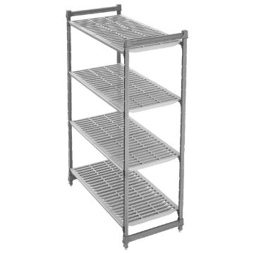 Picture of Cambro Camshelving Basics Plus 4 Tier Shelving Starter Unit 1630 x 1525 x 540mm