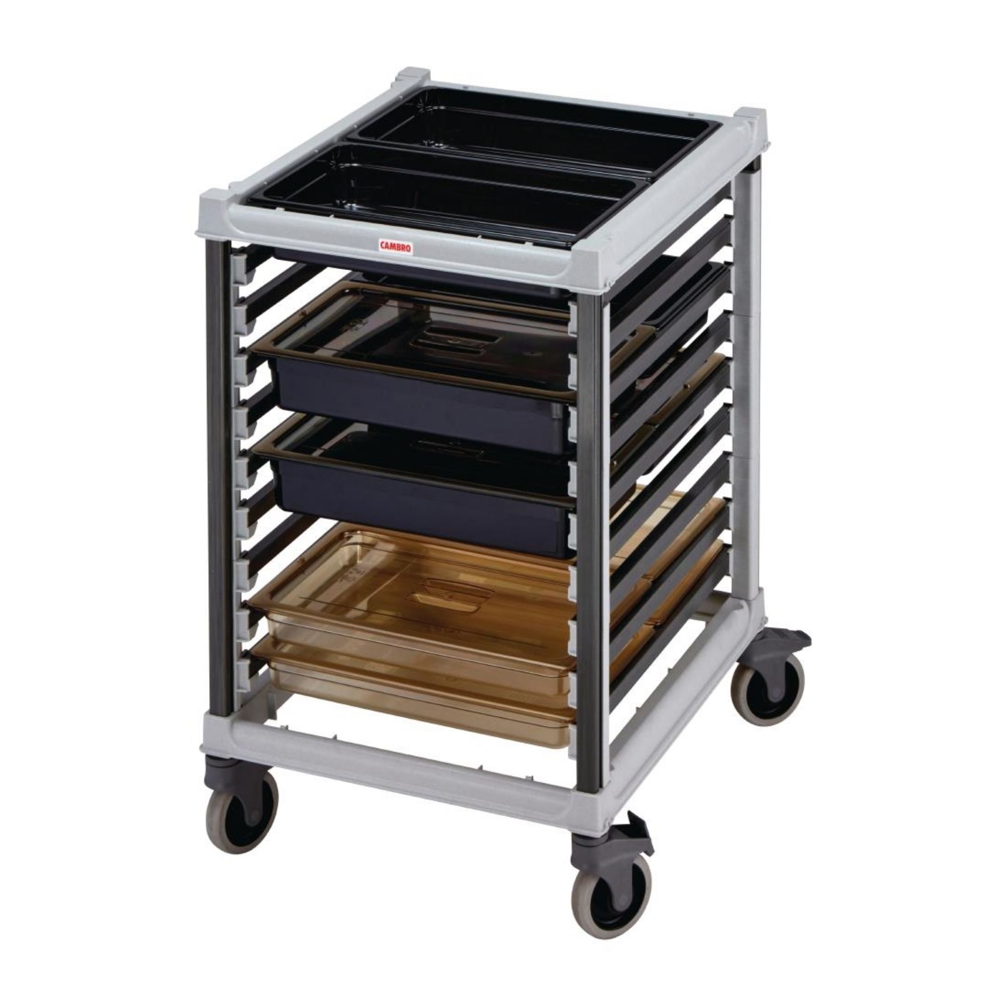 Picture of Cambro 2/1 Gastronorm Trolley 18 Tray Capacity Short
