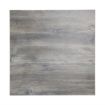 Picture of Bolero Pre-Drilled Square Melamine Table Top Ash Grey 600mm