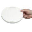 Picture of Vegware 185-Series Compostable Bon Appetit Wide PLA-lined Paper Food Bowl Lid (300 Pack)