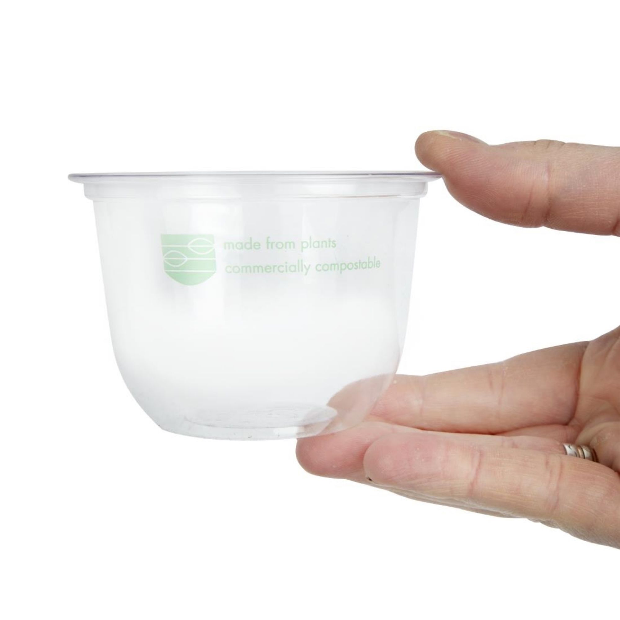 Picture of Vegware 96-Series Compostable PLA Deli Pots 10oz (1000 Pack)