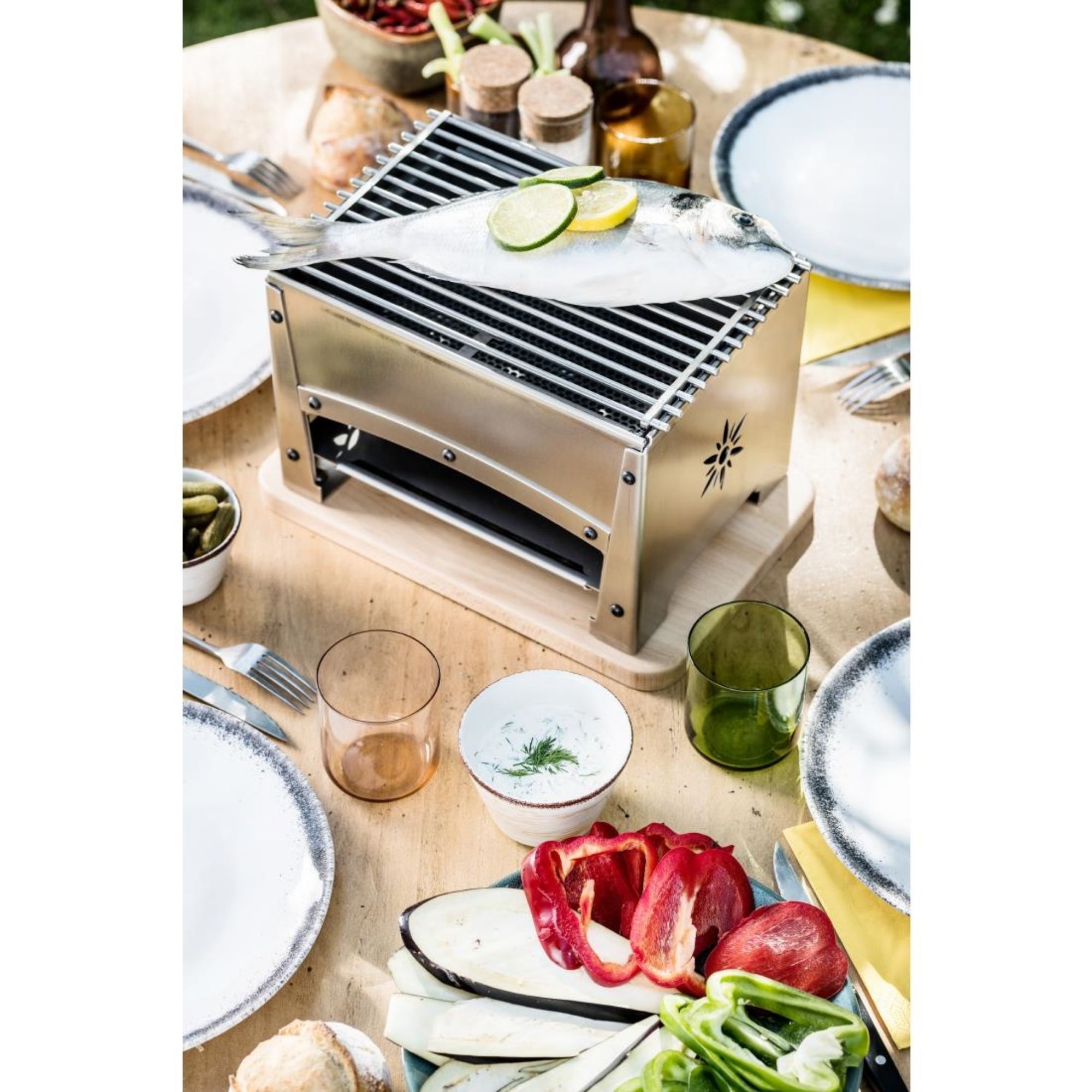 Picture of Louis Tellier Brasero Table Barbecue BRASI-F