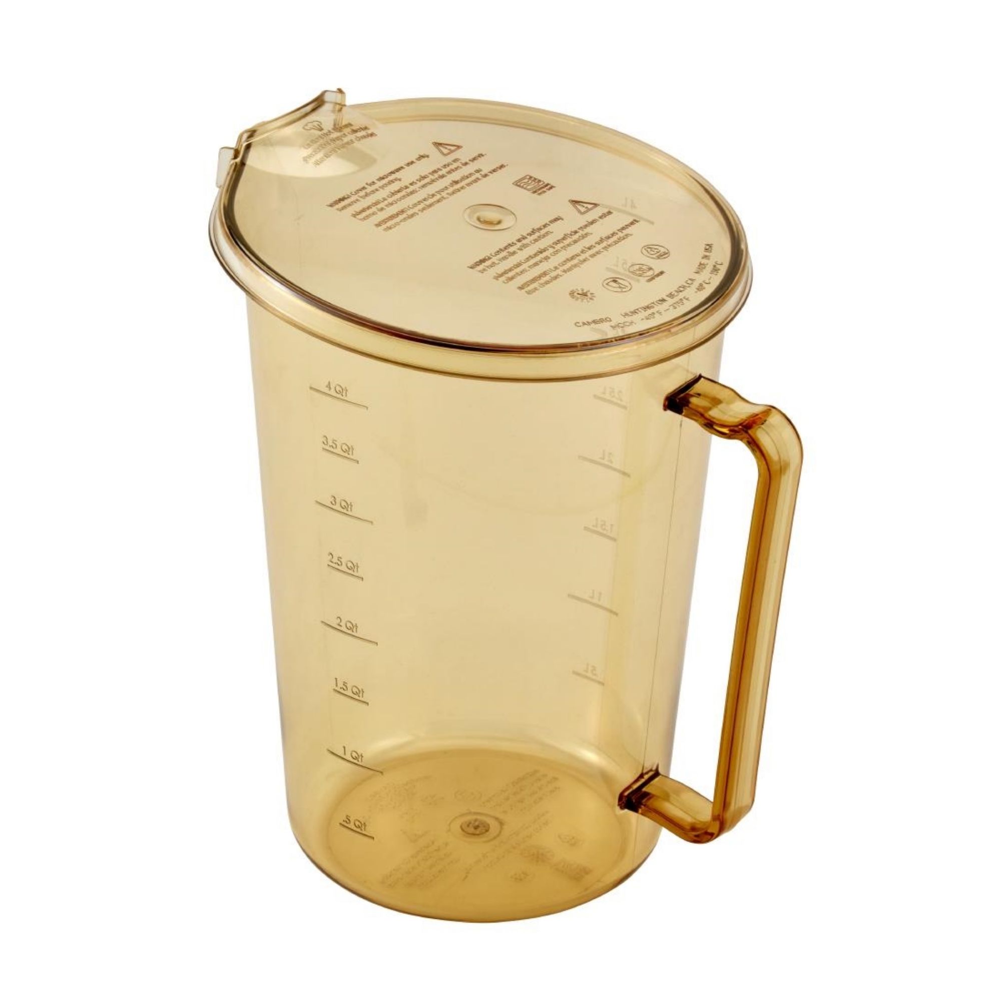 Picture of Cambro High Heat Measuring Jug Universal Lid
