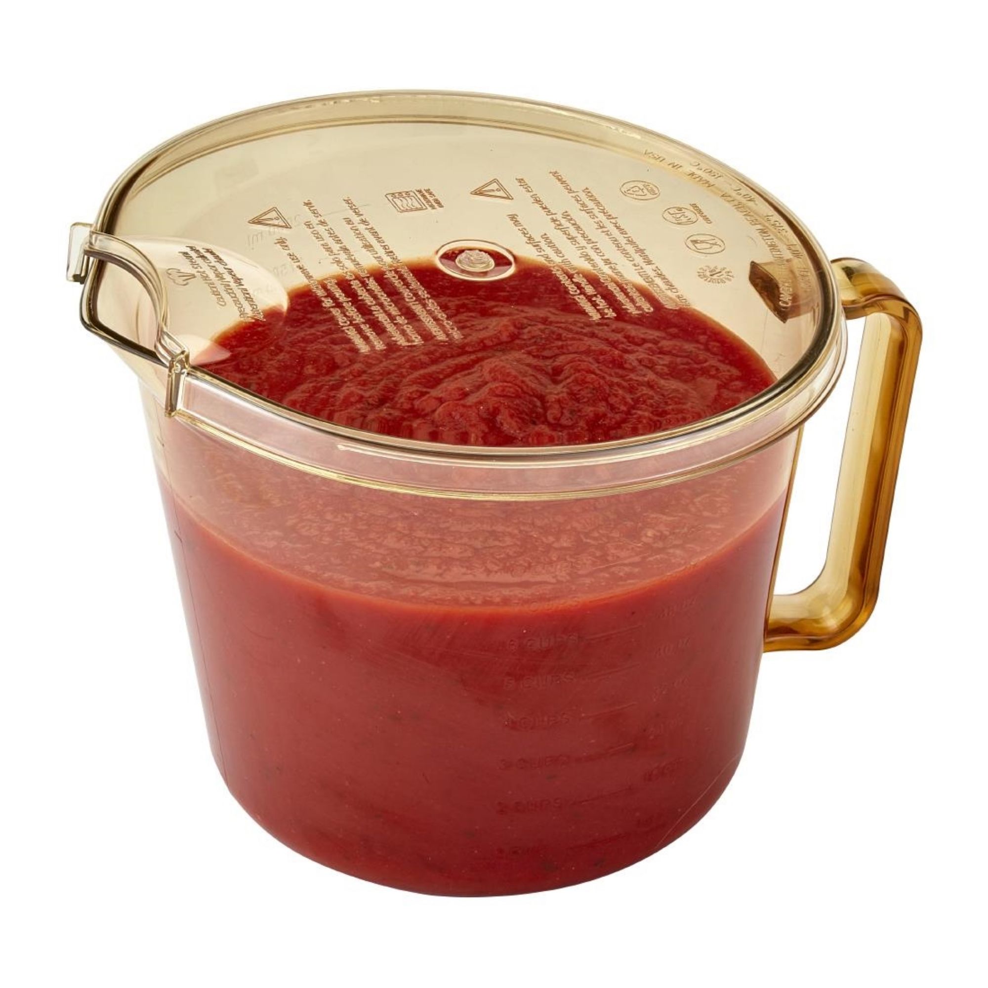 Picture of Cambro High Heat Measuring Jug Universal Lid