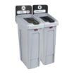 Picture of Rubbermaid Slim Jim Two Stream Recycling Station 2x 87Ltr
