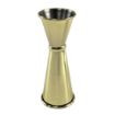 Picture of Beaumont Gold Plated Banded Jigger 25ml/35ml/50ml