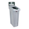 Picture of Rubbermaid Slim Jim Mixed Recycling Station Green 87Ltr