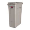 Picture of Rubbermaid Slim Jim Bin with Venting Channels Beige 87Ltr